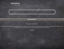 Tablet Screenshot of idrive24.de